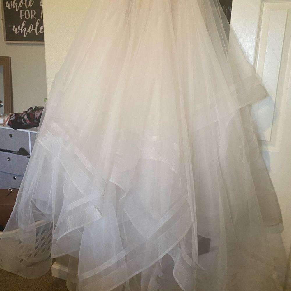 Watters bridal skirt